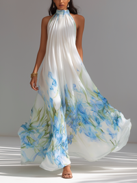 White Printed
